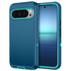HLD I-Honva for Google Pixel 9 Pro Xl Case Shockproof Dust/drop Proof 3-Layer Full Body Protection Without Screen Protector Rugged Heavy Duty Cover