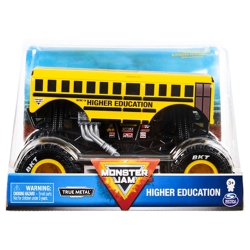 MONSTER JAM , Official Higher Education Monster Truck, Die-Cast Vehicle, 1:24 Scale