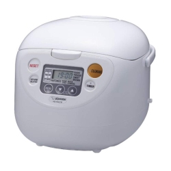 ZOJIRUSHI Zoji Ns-Wac18-Wd 10-Cup (Uncooked) Micom Rice Cooker And Warmer In White