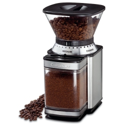 CUISINART Supreme Grind Burr Mill-Brushed Chrome, Sliver, Automatic