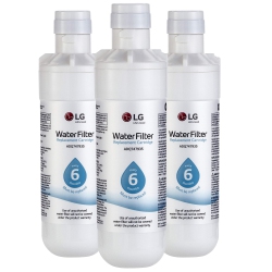 LG Lt1000P3 Genuine Replacement Refrigerator Water Filter, 3-Pack (Lt1000P/pc/pcs) By Canada