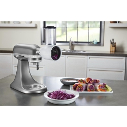 KITCHENAID Value Bundle Artisan® Series 5 Quart Tilt-Head Stand Mixer With Fresh Prep Slicer/shredder Attachment Ksm1