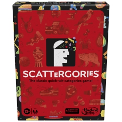 HASBRO GAMING Scattergories Classic Game, Party Game for Adults And Teens Ages 13 And Up, Board Game for 2+ Players