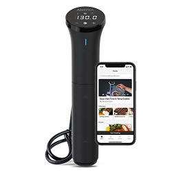 ANOVA Culinary An400-Us00 Nano Sous Vide Precision Cooker, 12.8" X 2.2" X 4.1" In Black