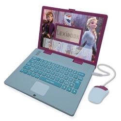 LEXIBOOK Frozen Educational Laptop – 124 Activities (French/english)