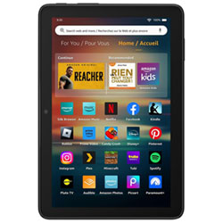 Amazon Fire HD 8 (2024) 8" 32GB FireOS Tablet with MTK/MT8169A 6-Core Processor - Black