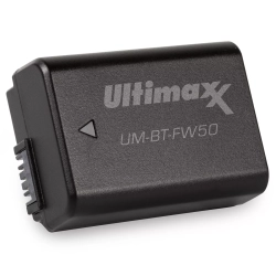 ULTIMAXX Replacement Np-Fw50 Npfw50 Battery for Sony A6000 A5000 A6300 Alpha A7Ii A7R A7S