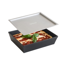 CHEF POMODORO Authentic Detroit-Style Pizza Pan Lid (Lid 10 X 8 Inch)