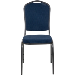 GCI Crown Back Stackable Banquet Chair - In Blue