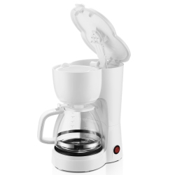 MAINSTAYS 12 Cup Drip Coffee Maker - 12 Cup Switch Coffee Maker - White, 12 Cup Coffee Maker