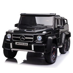 ZOOM BUGGEEZ Licensed Mercedes Benz Amg G63 G Wagon 6 Wheel 24V Deluxe Two Seater Kids Ride On Car
