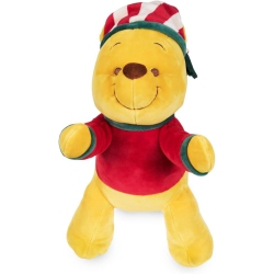 DISNEY Winnie The Pooh Holiday Cuddleez Plush – Medium – 13