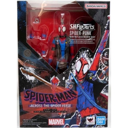MARVEL Spider-Man Across The Spider-Verse 6 Inch Action Figure S.h. Figuarts - Spider-Punk