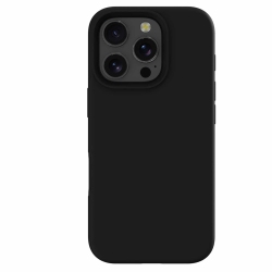 BLU ELEMENT Silicone Slim Case With Magsafe for Iphone 16 Pro Max - Rugged And Protective - In Black