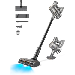 DREAME R20 Cordless Vacuum: Dual Brush Head, Smart Stick, Powerful Rechargeable, 90 Min Runtime, Ideal for Hard Floors, Carpets, And Pet Hair