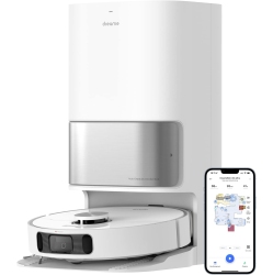 Dreame L10s Ultra Robot Vacuum and Mop Combo, Auto Mop Cleaning/Drying, Self-Refilling/Emptying Base for 60 Days, 5300Pa Suction, AI Navigation