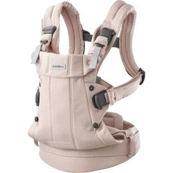 BABYBJRN Babybjorn Harmony Carrier In Woven Melange Fabric - Light In Pink