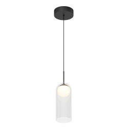 ARTIKA Mirah Modern Mid-Century Single Pendant Light, Matte In Black