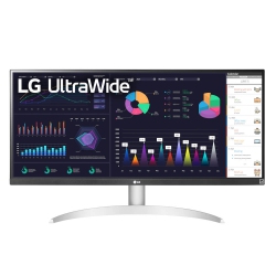 LG - Ultrawide Fhd 29-Inch Computer Monitor 29Wq600-W, Ips With HDr 10 Compatibility, Amd Freesync, And USB Type-C, White/silver