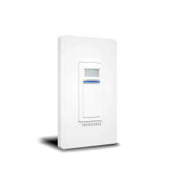 WENHOME 3 Way Smart Wi-Fi Motion Detection, Wifi Light Switch Works With Alexa And Google Assistant, No Hub Required In White