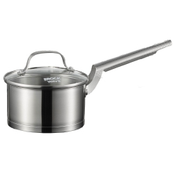 STARFRIT THE ROCK Wave 3.3L Stainless Steel Saucepan With Lid And Wave.tec