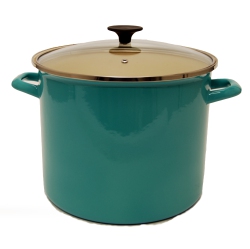STARFRIT 1L Carbon Steel Stockpot With Glass Lid