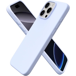 ORNARTO Compatible \w Iphone 16 Pro Max Case 6.9", Liquid Silicone 3 Layers Full Covered Soft Gel Rubber Phone Case, Shockproof Protective Cover-Baby