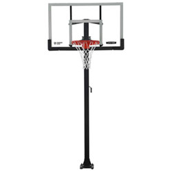 Lifetime 60" Bolt Down Tempered Glass Portable Basketball System