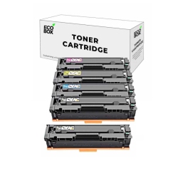 TONER4U - 5 Color Toner Cartridge (2K, C, M, Y) Crg067 Compatible High Yield for Canon 067H, Canon 067, Color Imageclass
