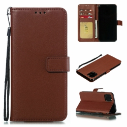 CSMART [Cs] Magnetic Card Slot Leather Folio Wallet Flip Case Cover for Iphone 16 Pro Max In Brown