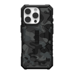 UAG Pathfinder Magsafe Iphone 16 Pro Fitted Hard Shell Case - (Midnight Camo) In Black