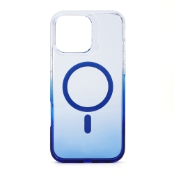 SPECTRUM Snapectrum Eclipse Iphone 16 Pro Max Fitted Hard Shell Case - ( Gradient) In Blue