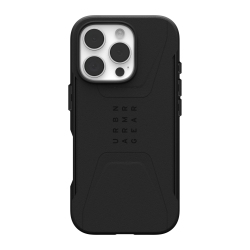 UAG Civilian Iphone 16 Pro Fitted Hard Shell Case - In Black