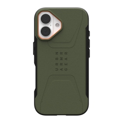 UAG Civilian Iphone 16 Fitted Hard Shell Case - (Olive Drab) In Green