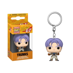 FUNKO Pop Pocket Keychain Dragon Ball Gt Vinyl Figure Trunks