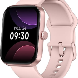 PRIME MADE Smart Watch for Women, Alexa Built-In, Answer/make Calls, 1.91" HD Screen Fitness Watch, Ip68 Waterproof, 100 Sports, Heart Rate Monitor