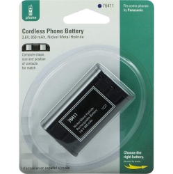 GE Power Ar Recharable Cordless Phone Y, 3.6V, 850Mah Y Pack, Nickel Metal Hydride, Cordless Phone Handset Recharable Battery Batteries Replacement