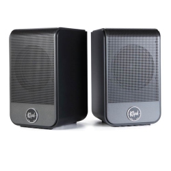 KLIPSCH : Flexus Surround 100 50-Watt Bookshelf Speaker - Pair - Ebony Vinyl (Xsurr100)