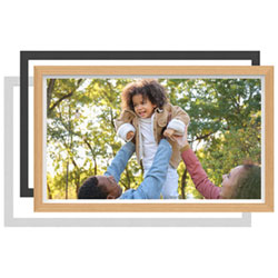FotoStream 7" Digital Photo Frame with Interchangeable Frames (FS-WPF01EF) - Oak/Black - Only at Best Buy