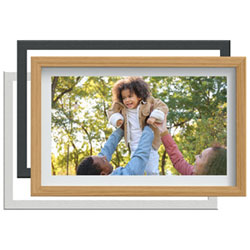 FotoStream 7" Digital Photo Frame with Interchangeable Frames (FS-WPF01EF) - Oak/Black - Only at Best Buy