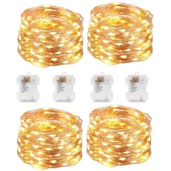 ISTAR Led String Light-Warm-3 M-4 Pack Operating With Dc Output Voltage It Has Excellent Heat Dissipation And Is Safe to Touch