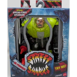 STREET SHARKS 30Th Anniversary 6 Inch Action Figure - Dr. Piranoid