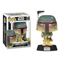 FUNKO Pop Star Wars Fett Legacy Vinyl Bobble-Head Boba Fett (Glow In The Dark) #735