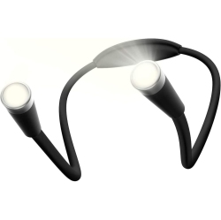 YOULIGHTS Led Neck Light Eye Protection Book Light, Reading Light \w 3 Brightness Levels, Rechargeable Bendable Arm, Suitable for Knitting, Camping