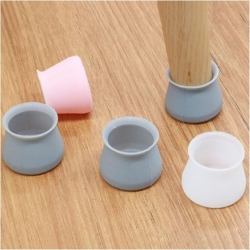 ISTAR Silicone Chair Leg Caps - Protect Furniture Legs & Prevent Slipping (Random Color)