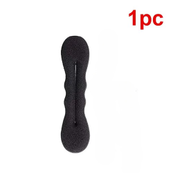 ISTAR Juda Maker Magic Beauty Hairstyle Foam Sponge, Hair Accessories for Women And Girls In Black