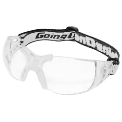 GOING ONE Sports Safety Glasses - Polycarbonate Eye Protection Goggles for Pickleball, Racquetball, Squash, Basketball; Wrap Around Protective
