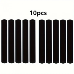 ISTAR 10PCs Hat Sweat Sticker, Hat Cap Absorbent Sweat Pad, Sweat Liner Shirt Collar Pads - Hat Sweat Stickers