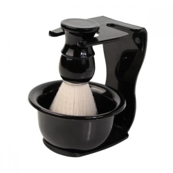 ISTAR Cup Bowl And Holder Stand Shaving Brush Set for Mens Shaving Badger Beard Tool