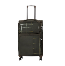 EMBLEM Falcon 28 Inch Checkin Softside Expandable Luggage - In Brown